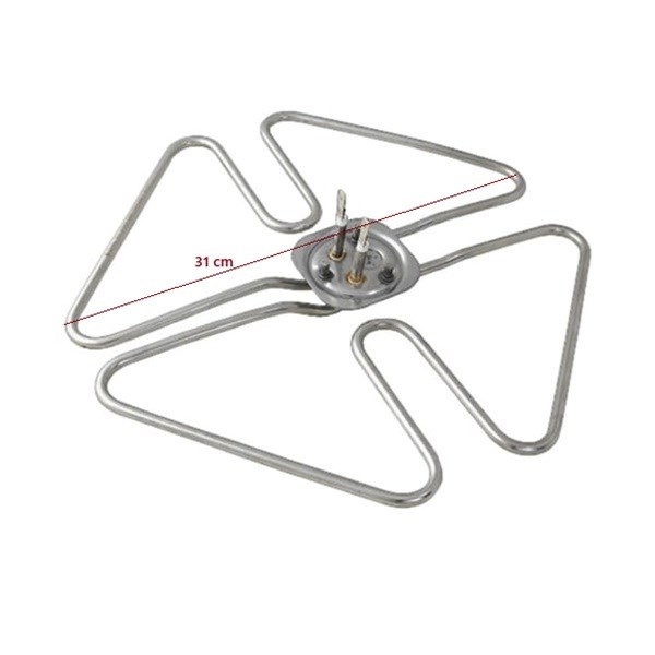 SEMAVER REZİSTANSI KELEBEK 2750W 28*28 CM 6,5 MM CR-Nİ