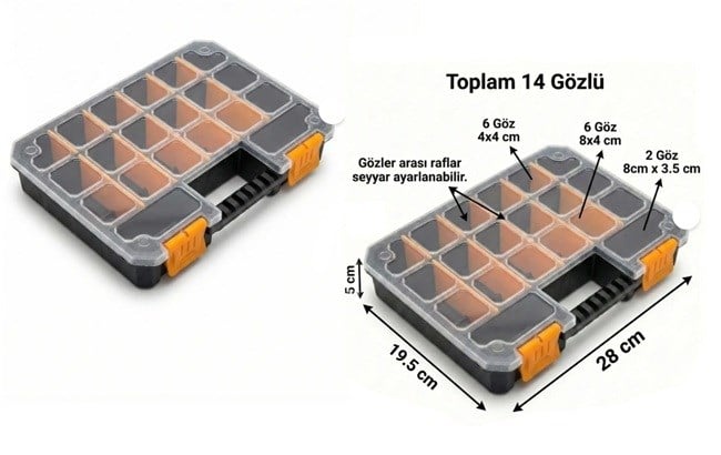 SUPERBAG ORGANİZER TAKIM ÇANTASI (ORG-14)