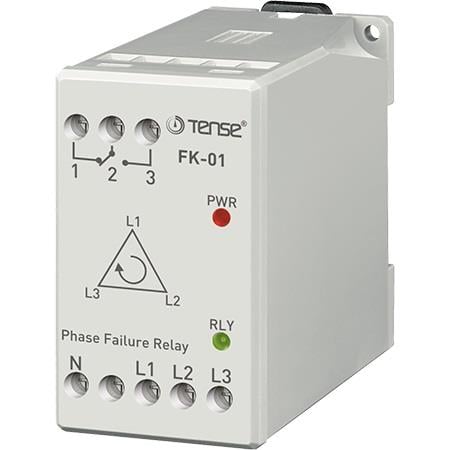 TENSE FK-01 FAZ(MOTOR) KORUMA ROLESİ KLASİK KUTU