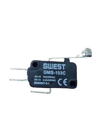 UZUN KOLLU METAL MAKARALI MİKRO SWITCH 10A (GMS-103C)