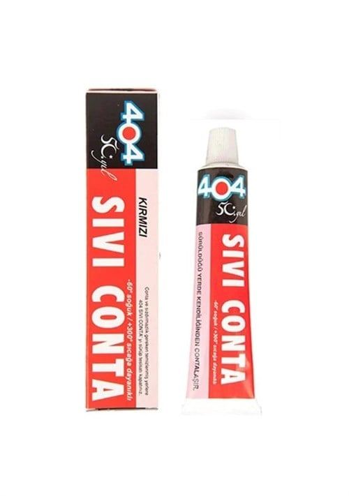 YAPIŞTIRICI SIVI CONTA KIRMIZI 45GR 300°C 404