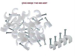 400 ADET ÇİVİLİ KROŞE 7 NO 