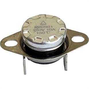 ASPİRİN TERMOSTAT 150C 10A (NC) NORMALDE KAPALI ( KSD301 A150)
