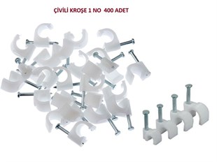 ÇİVİLİ KROŞE 1 NO (100 LÜ PAKET) (4 ADET)
