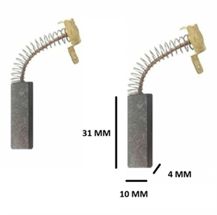 ELEKTRİKLİ SÜPÜRGE KÖMÜRÜ L11042 2 Lİ
