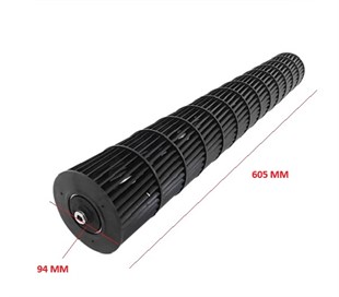 FAN PERVANESİ CROSS AİRFEL 9/12 BTU 605*94 mm