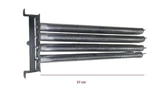 KKF/40 KROMLÜKS FIRIN BRÜLÖR 4 LÜ 57 CM