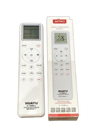 KLİMA KUMANDASI AKILLI HUAYU K-1769E+L