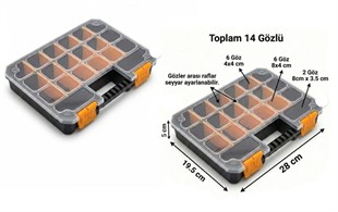 SUPERBAG ORGANİZER TAKIM ÇANTASI (ORG-14)