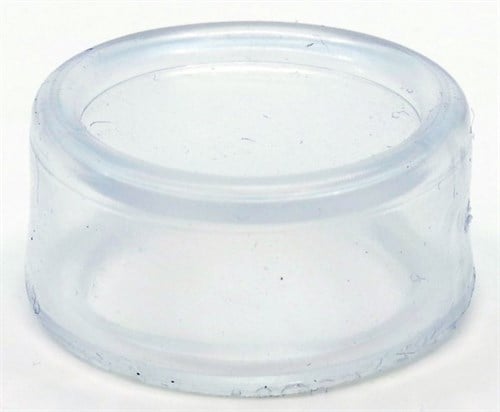 22 mm BUTON KORUMA KILIFI SİLİKON ŞEFFAF (YAYLI BUTON İÇİN)