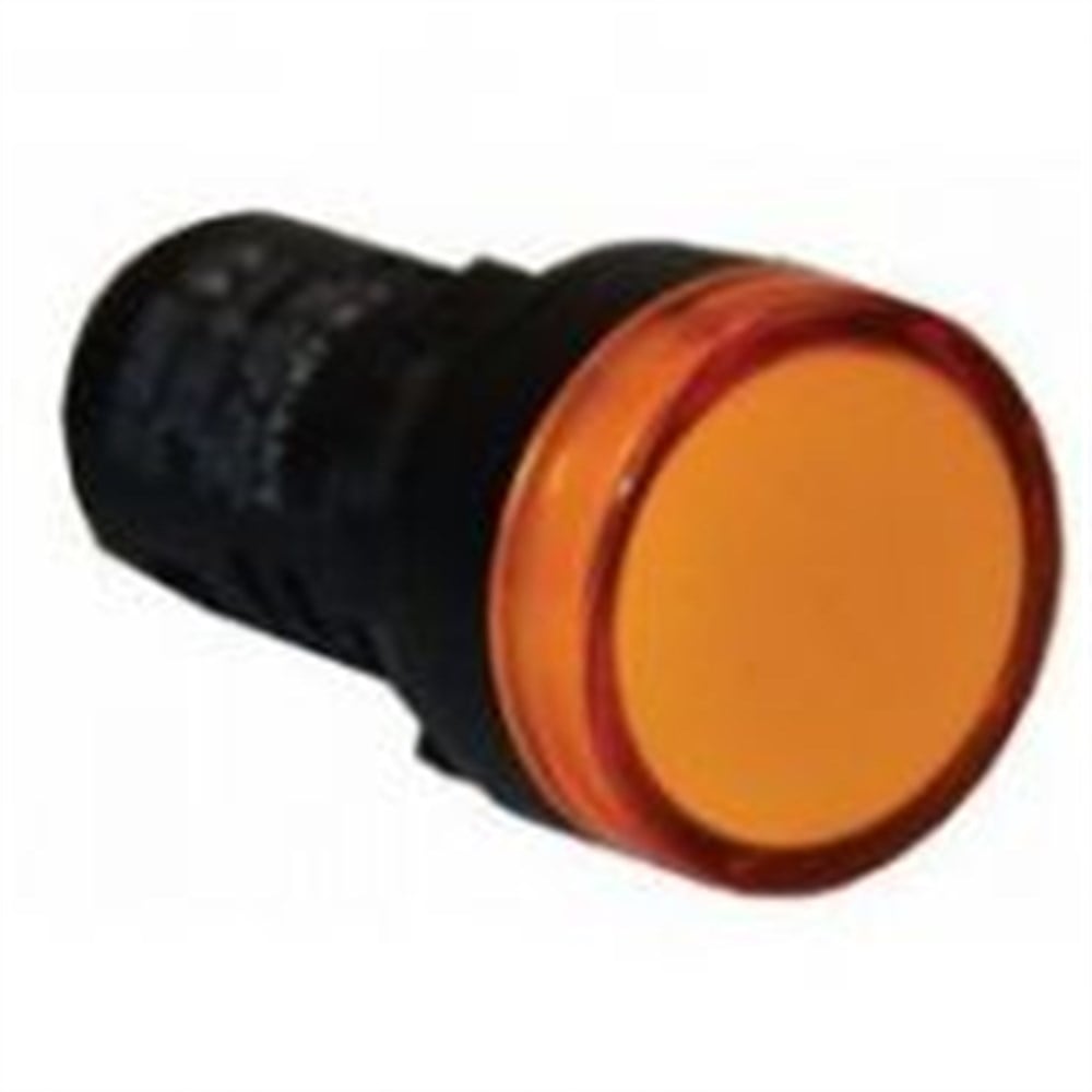 22MM 230VAC LED'Lİ SİNYAL SARI LAMBASI