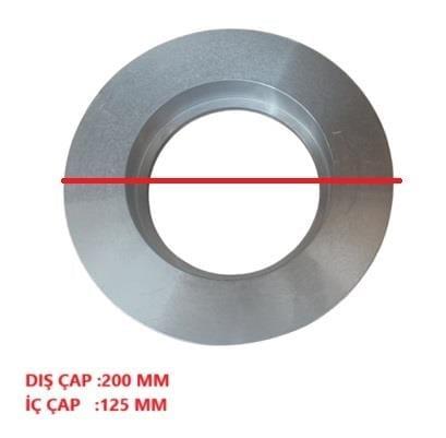 ALÜMİNYUM DÖKÜM KEÇE YATAĞI 197*125 MM (30-40 KĞ KAZAN 125 LİK)