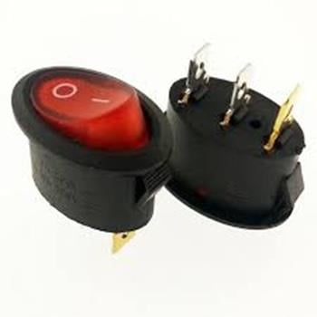 ANAHTAR ŞALTER MİNİ OVAL ROCKER SC768 10A (IŞIKLI)