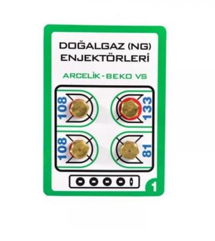 ARÇELİK-BEKO ENJEKTÖR DOĞALGAZ 9 NUMARA