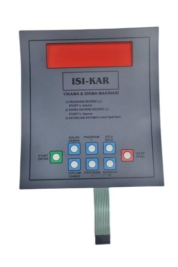 ÇAMAŞIR YIKAMA MAKİNASI KART MEBRAN