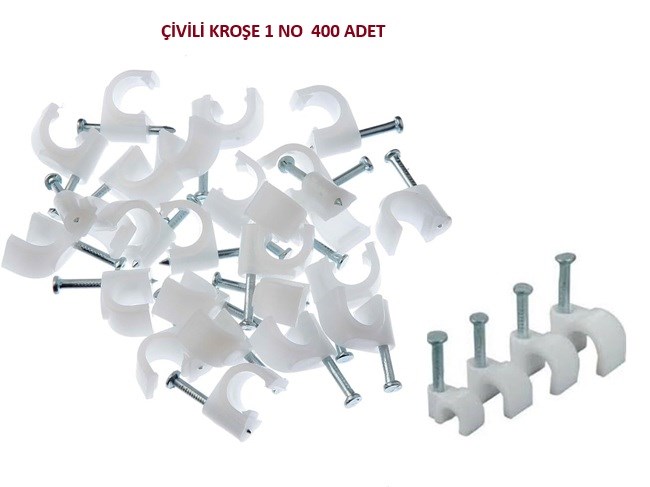 ÇİVİLİ KROŞE 1 NO (100 LÜ PAKET) (4 ADET)