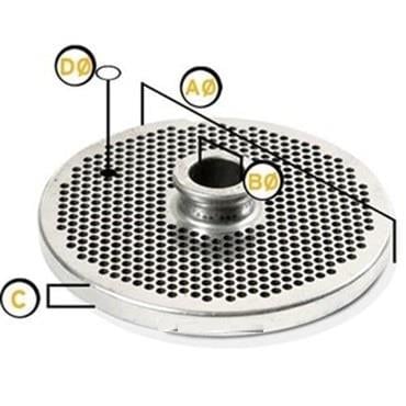 ET KIYMA MAKİNESİ AYNASI  32 NUMARA 8 MM  AYSAN
