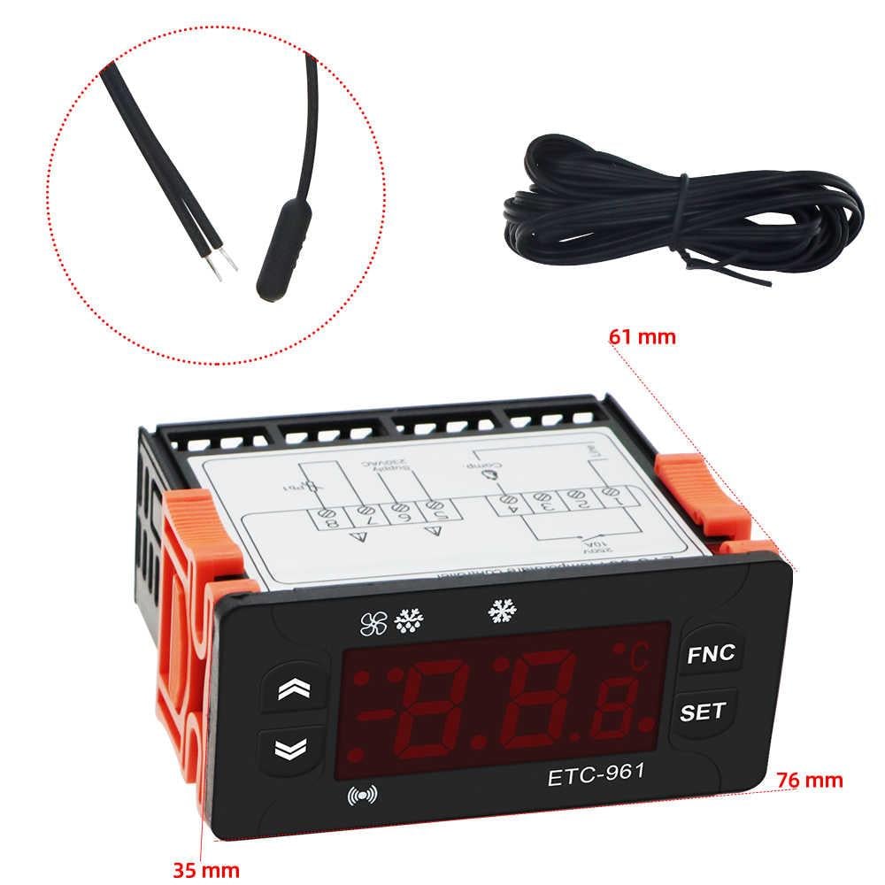 ETC 961 DİJİTAL TERMOSTAT TEK PROP
