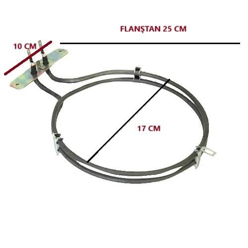 FIRIN REZİSTANS TURBO 2600W 220V ÇAP:17CM 6,5MM OUER