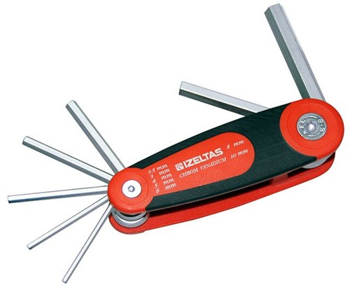 İZELTAŞ 7Lİ (2,5-10) KASET ALLEN ANAHTAR TK. 4912003107