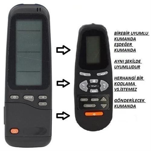 KLİMA KUMANDA DEMİRDÖKÜM PACIFIK