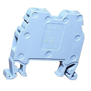 RAY KLEMENSİ 6 MM GRİ