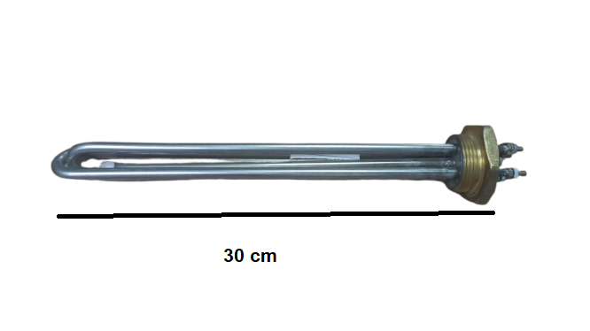 REZİSTANS İKİ ELEMANLI 1 1/4 3000W 30CM 8,5MM CR-Nİ