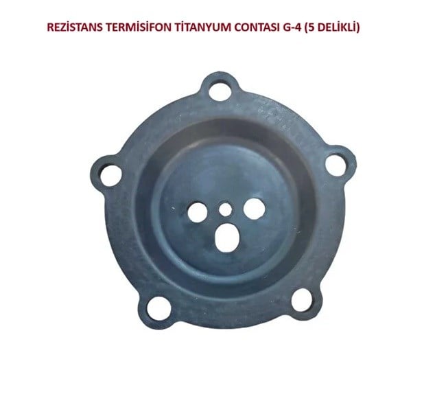 REZİSTANS TERMİSİFON TİTANYUM CONTASI G-4 (5 DELİKLİ)
