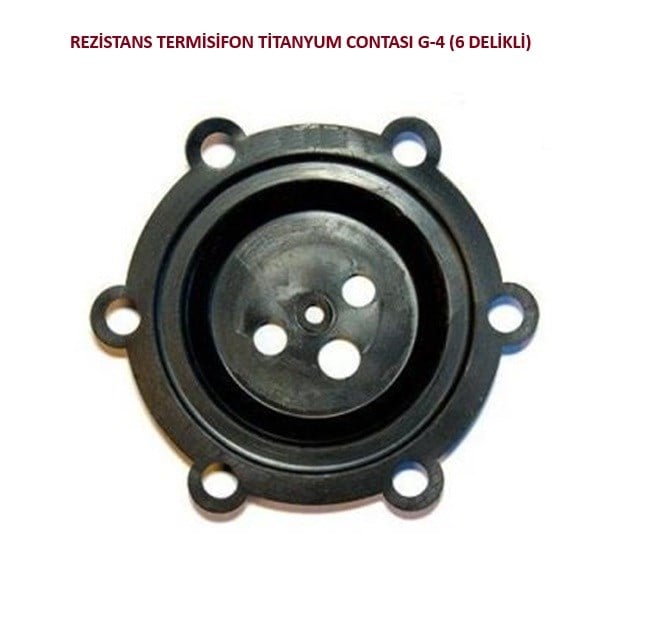 REZİSTANS TERMİSİFON TİTANYUM CONTASI G-4 (6 DELİKLİ)