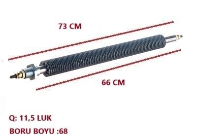 SERPANTİN REZİSTANS DÜZ 66 CM Q:11,5