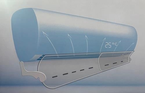 SPLİT TİPİ KLİMA APARATI KLİMA HAVA YÖNLENDİRİCİ