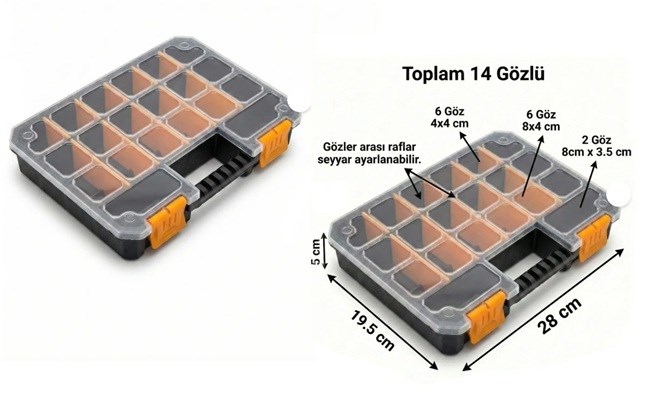 SUPERBAG ORGANİZER TAKIM ÇANTASI (ORG-14)