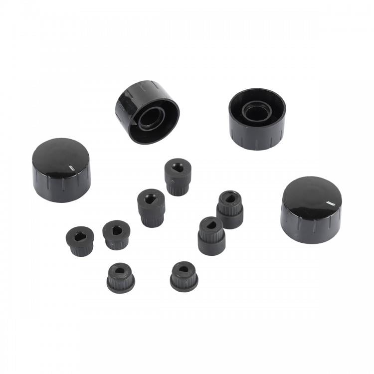 ÜNİVERSAL OCAK FIRIN DÜĞME KALIN KENAR (SİYAH)