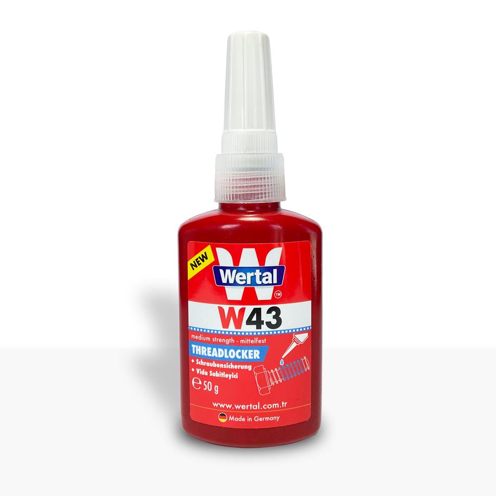 WERTAL VİDA SABİTLEYİCİ ORTA MUKAVEMET - 50G
