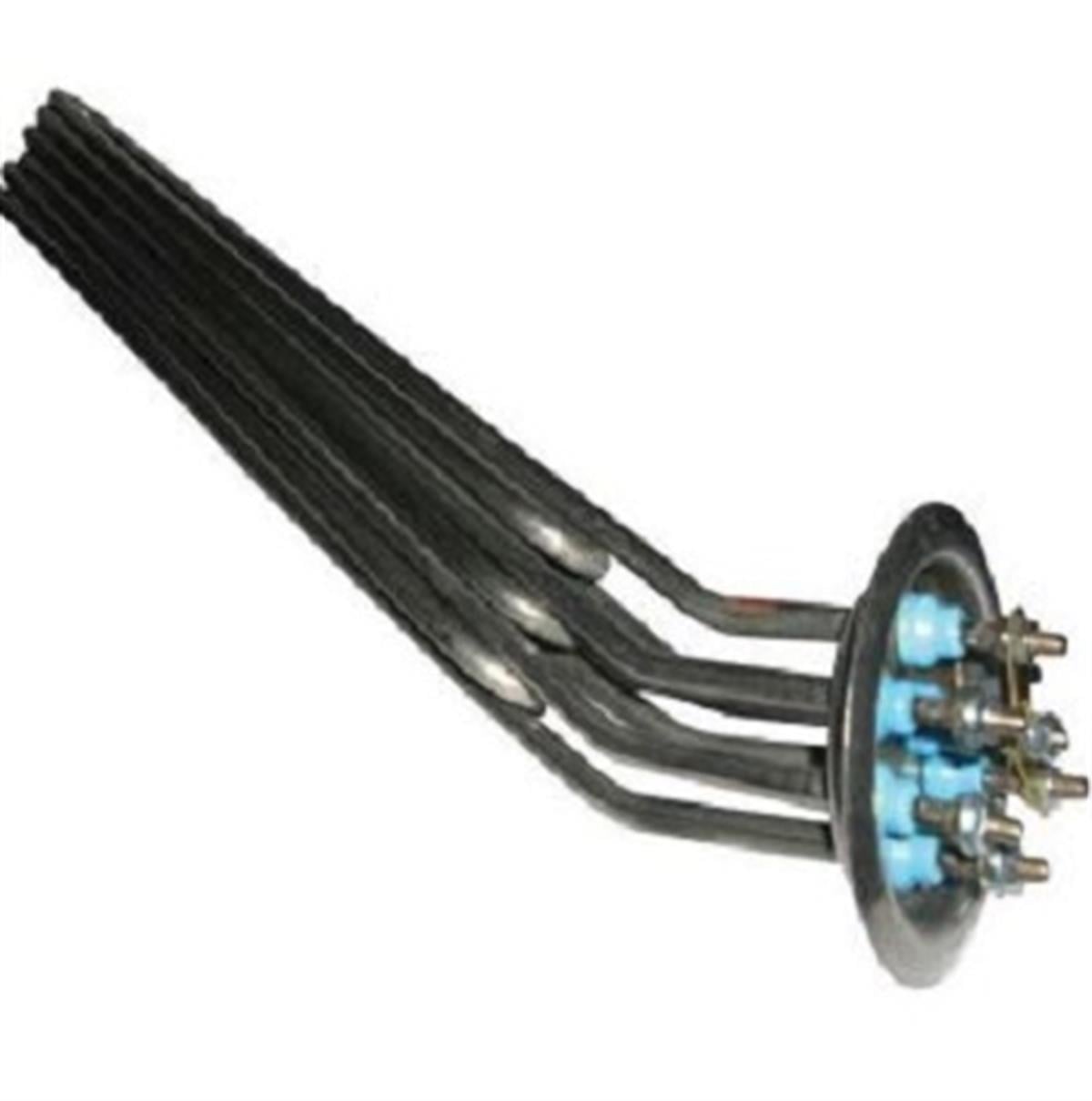 YUVARLAK FLANŞLI EĞRİ KAZAN REZİSTANSI L:45CM 3*2500W (F1208-1U)