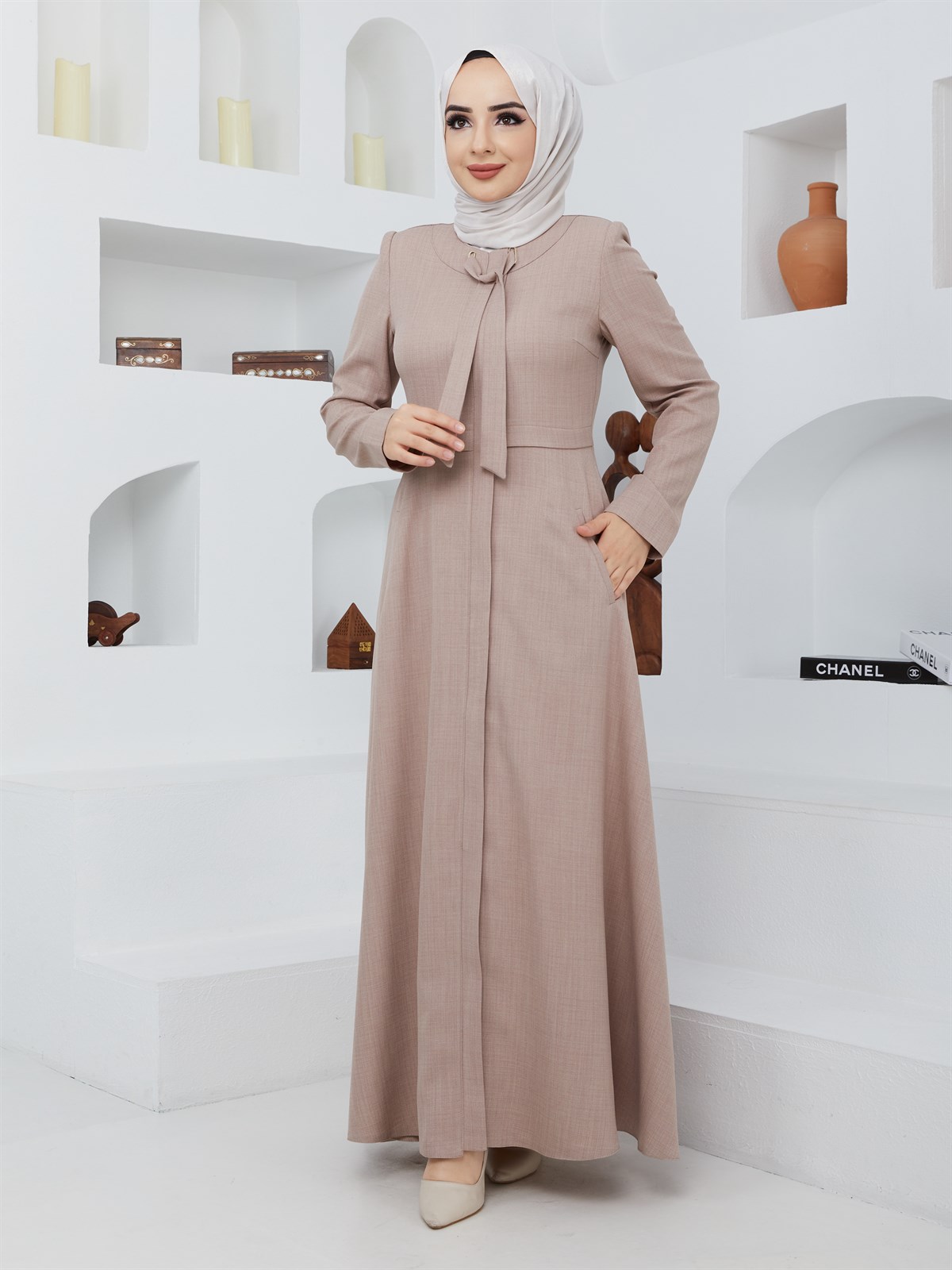 Günay Karaca İpli Mevlana Model Pardesü 4595