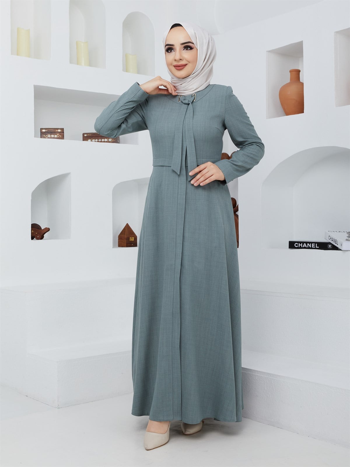 Günay Karaca İpli Mevlana Model Pardesü 4595