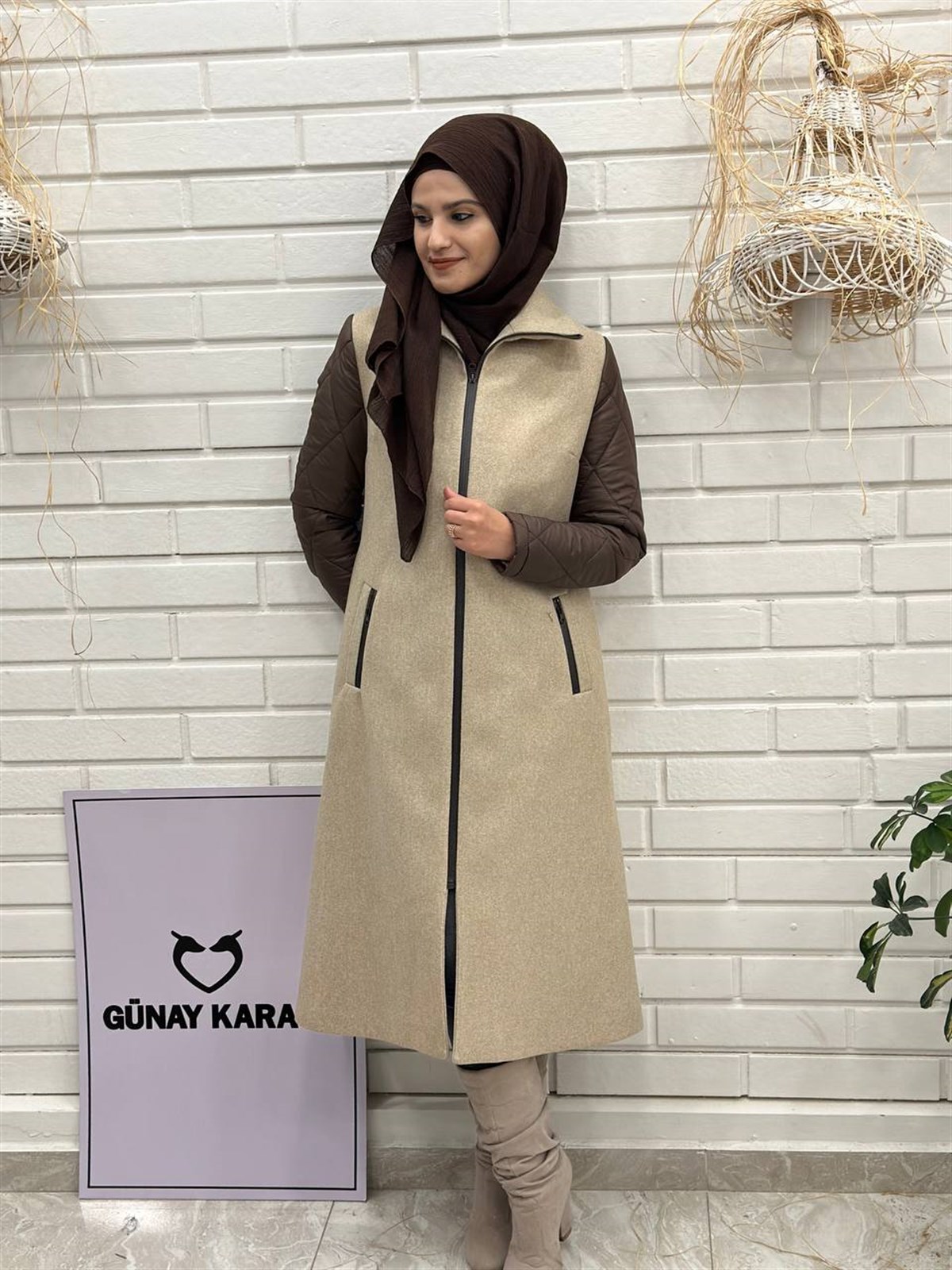 Kaşe Kışlık Kaban, Kadın Kışlık Mont