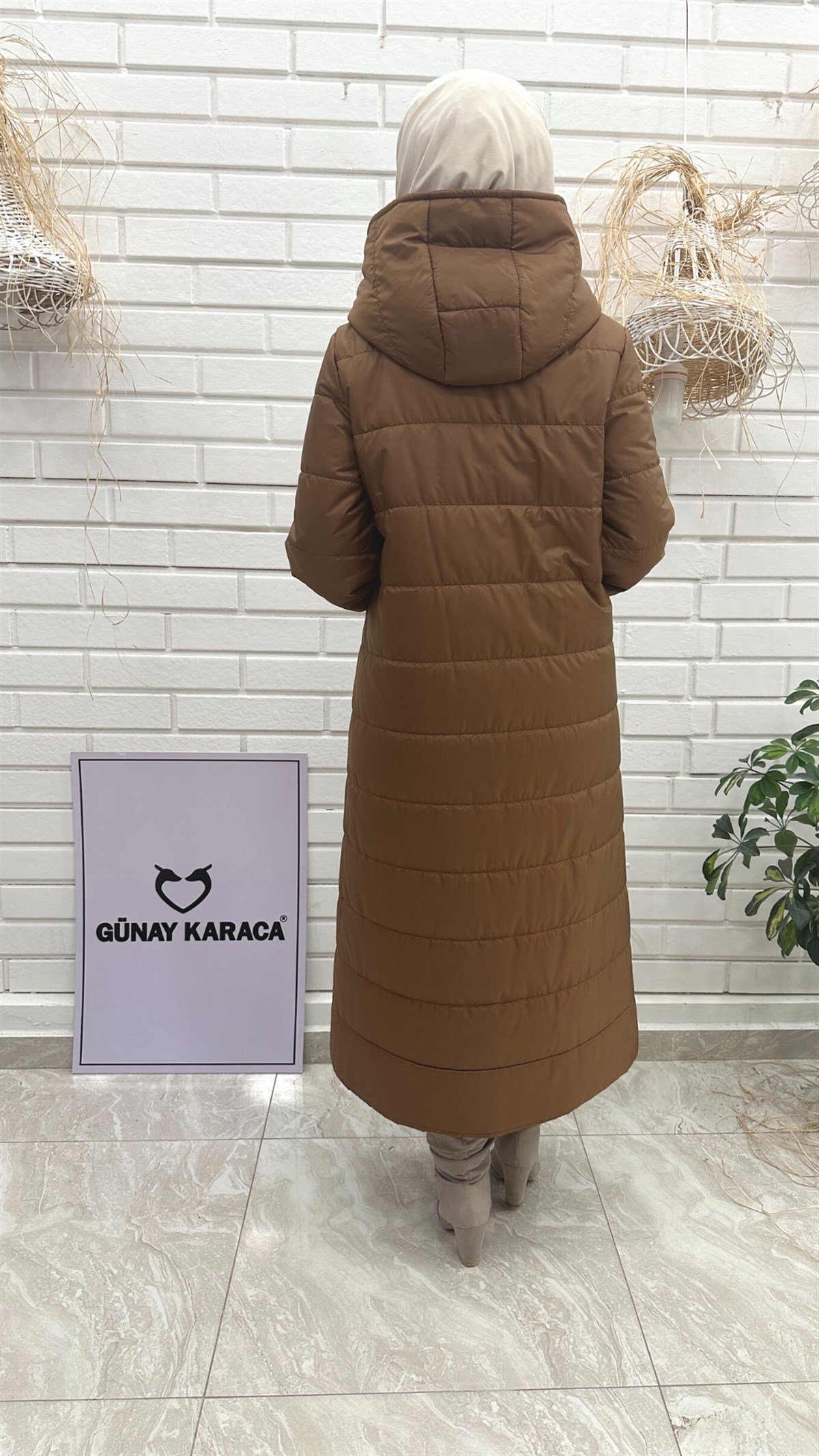 Doque Şişme Mont , Şişme Kapüşonlu Mont DO- A22 -67007