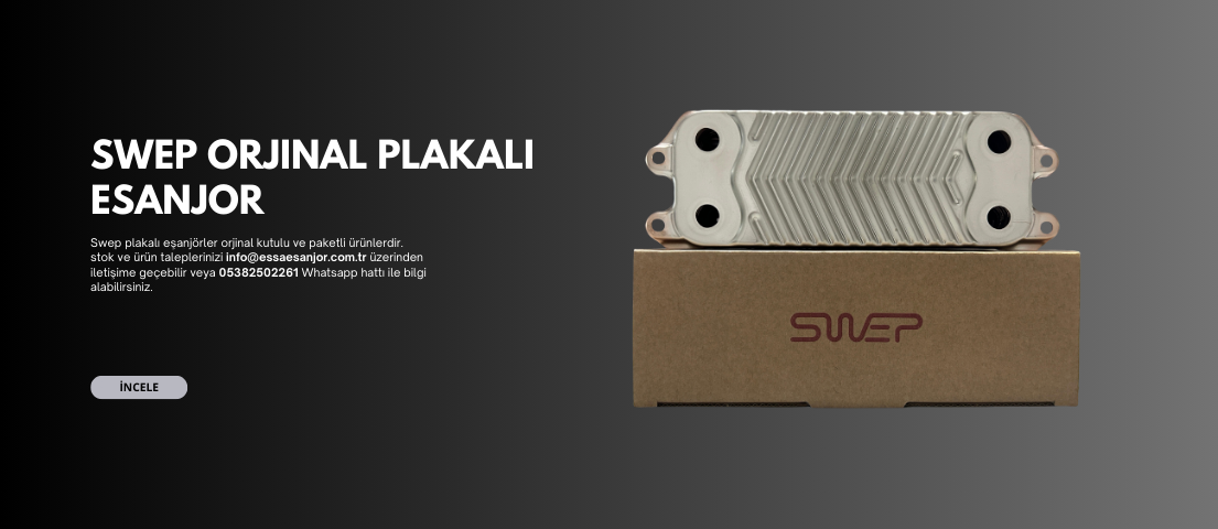 Plakalı eşanjör Swep