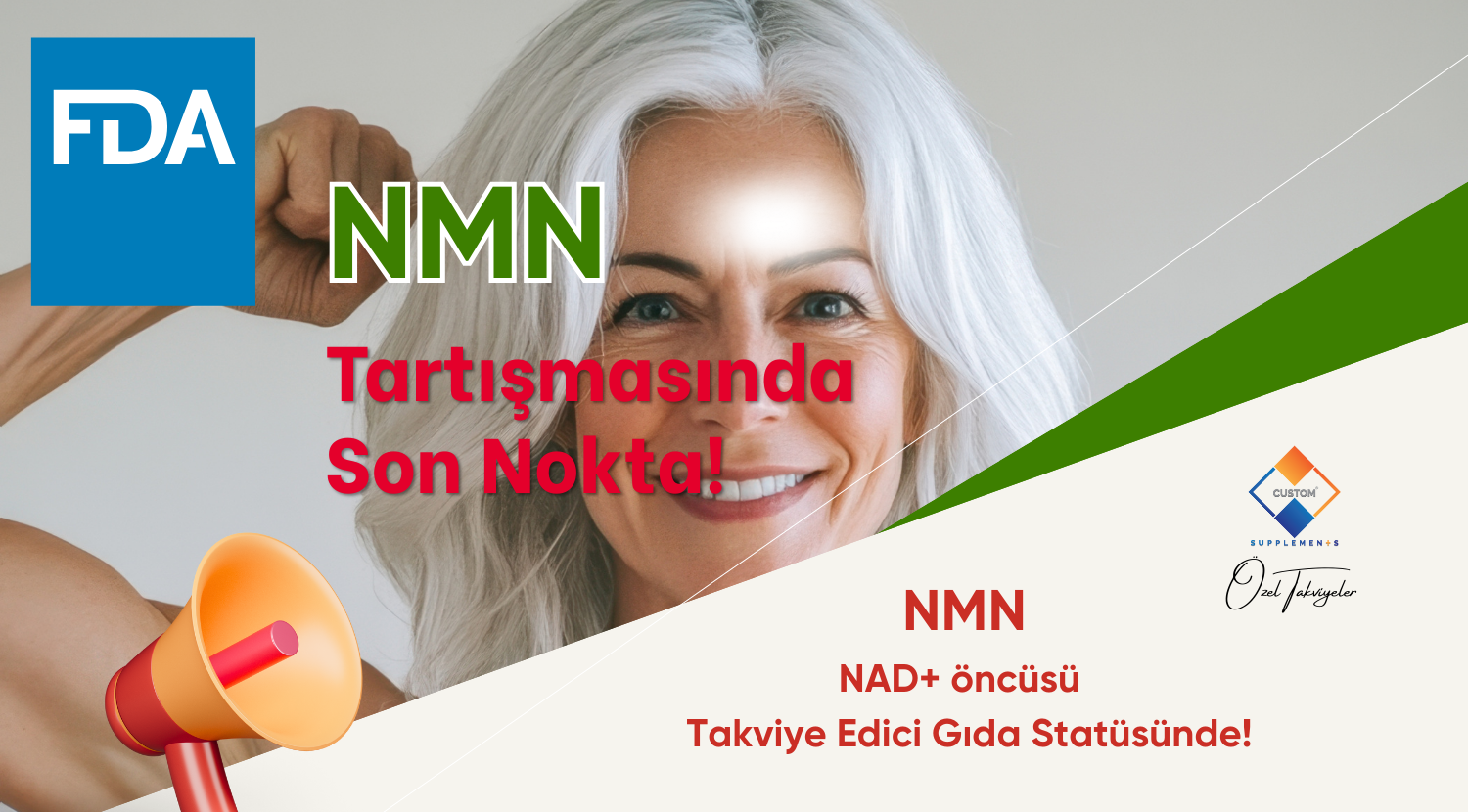 FDA’dan NMN Kararı: NMN Besin Takviyesi Statüsü Onaylandı!