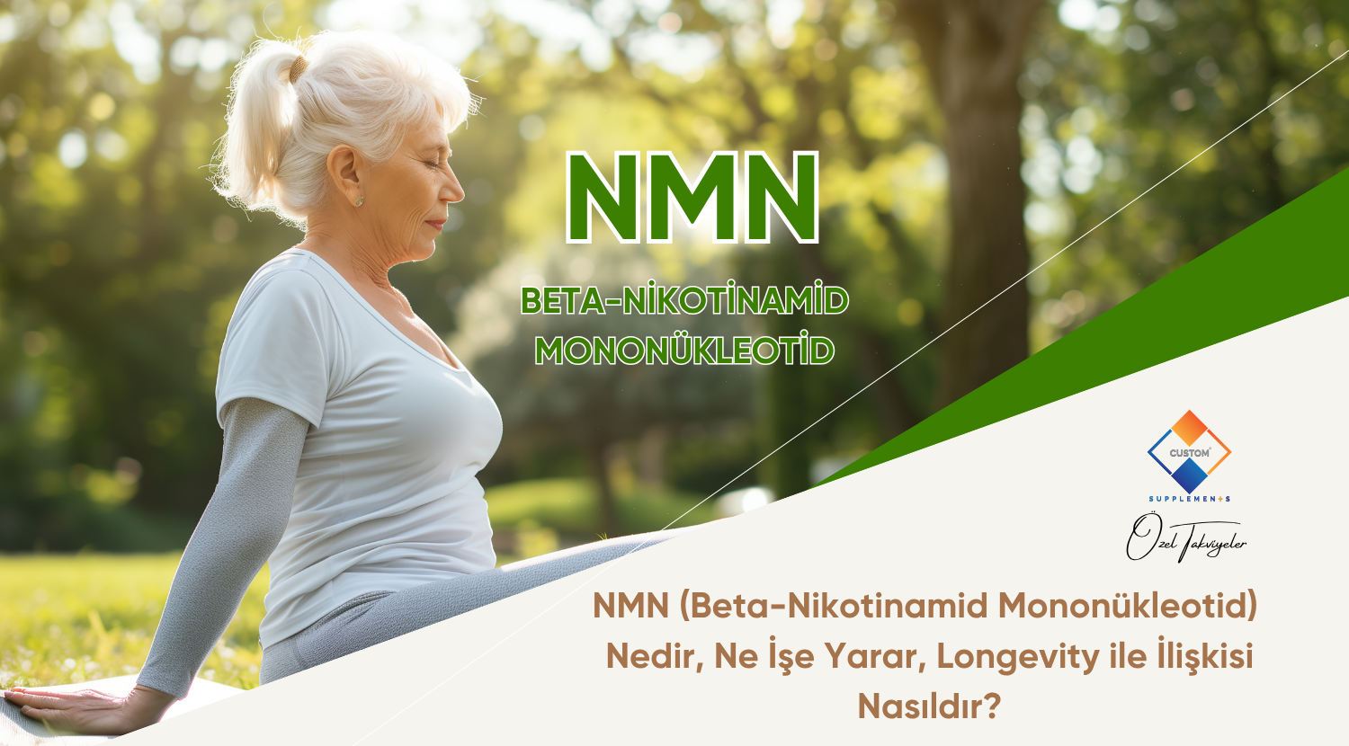 NMN (Beta-Nikotinamid Mononükleotid) Nedir, Ne İşe Yarar, Longevity ile İlişkisi Nasıldır?
