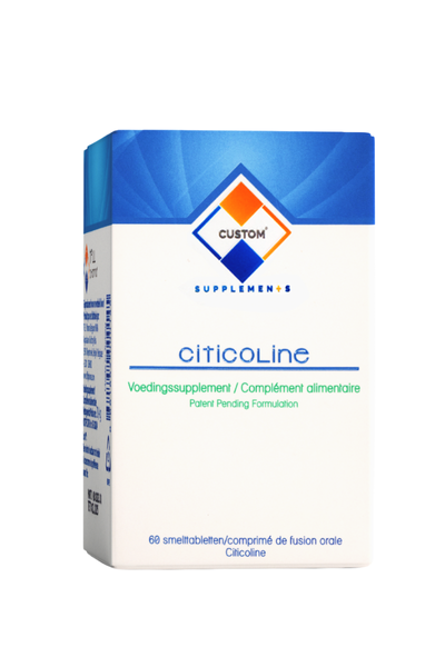 Custom Supplements® 250 mg Sitikolin Emme Tableti (60 Tablet),Custom Supplements