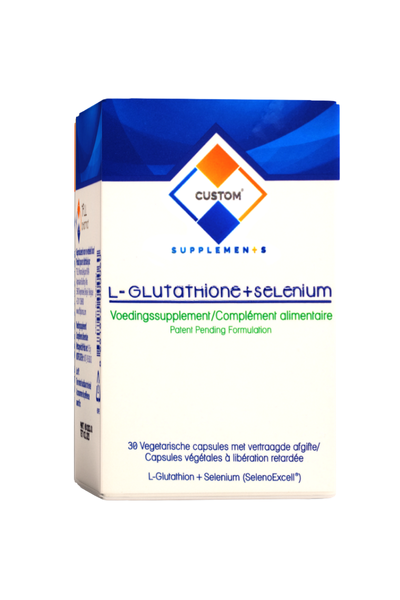 Custom Supplements® 500 mg Glutatyon + 10 mcg Selenyum Enterik Kapsül (30 Kapsül),Custom Supplements