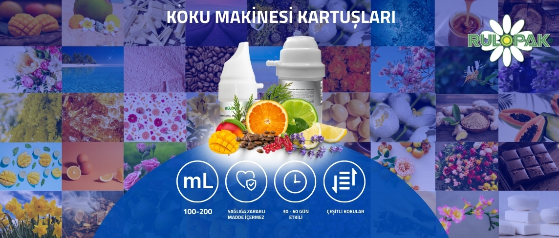 Rulopak Koku Makinesi Koku Kartuşları