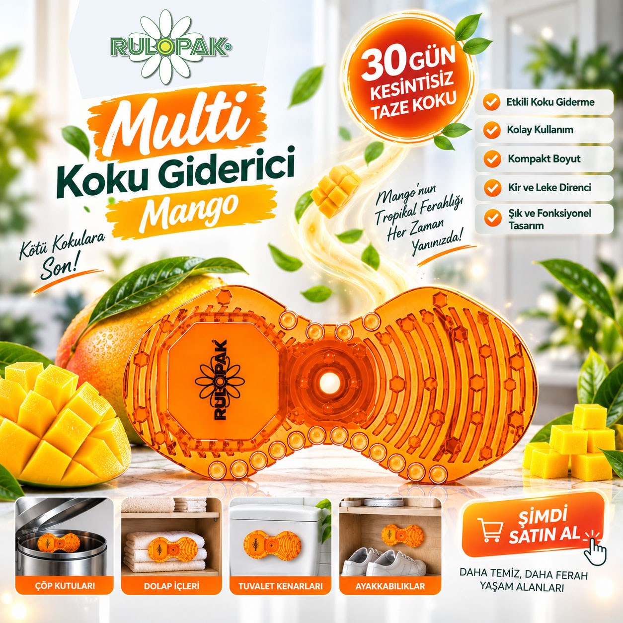 200820 MULTİ Koku Giderici (Mango)