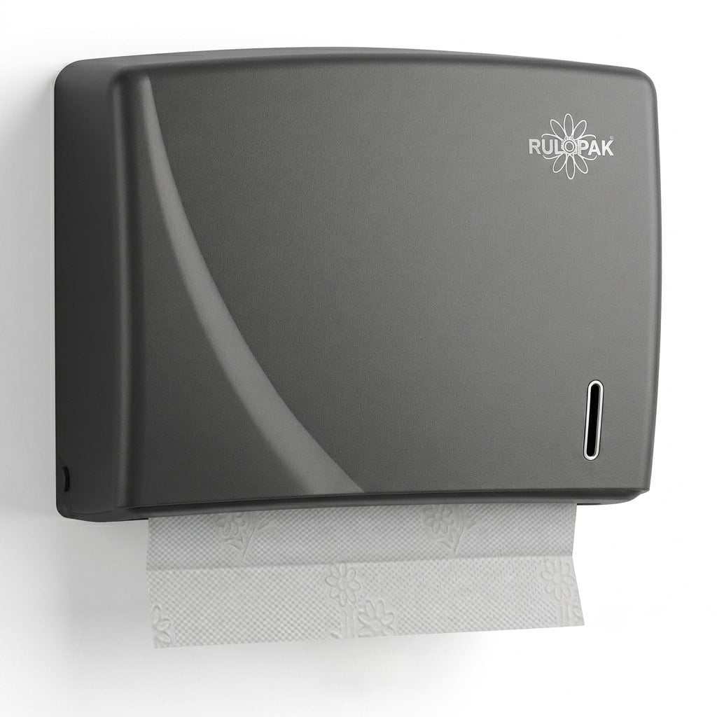 303360 Modern Z Katlı Havlu Dispenseri 200lü (Füme)