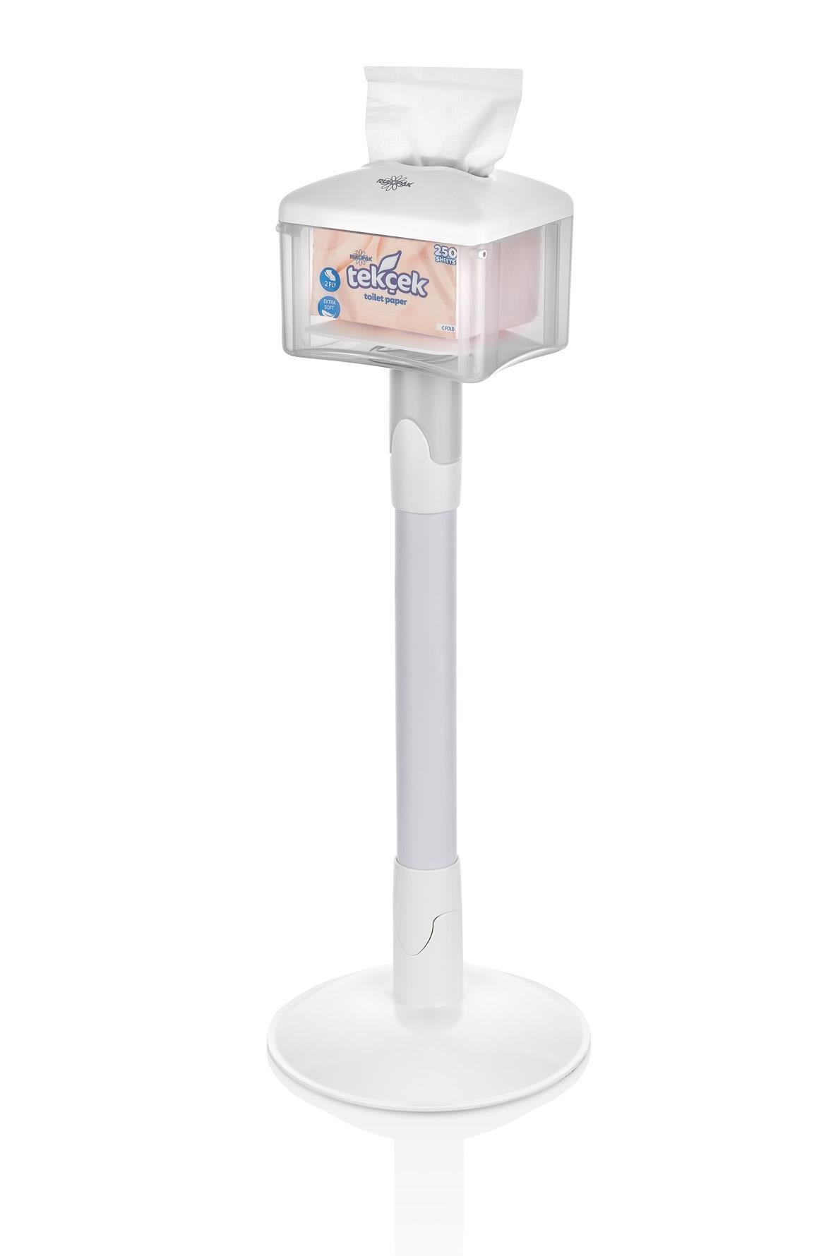 303421 Rulopak Mobil Tekçek Tuvalet Kağıdı Dispenseri (Beyaz)