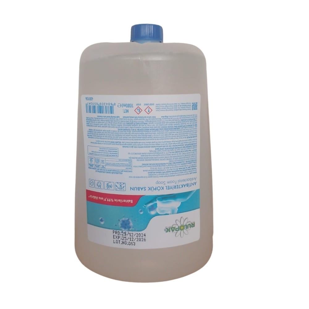 400161 Rulopak Ankastre Antibakteriyel Köpük Sabun 1000 ml