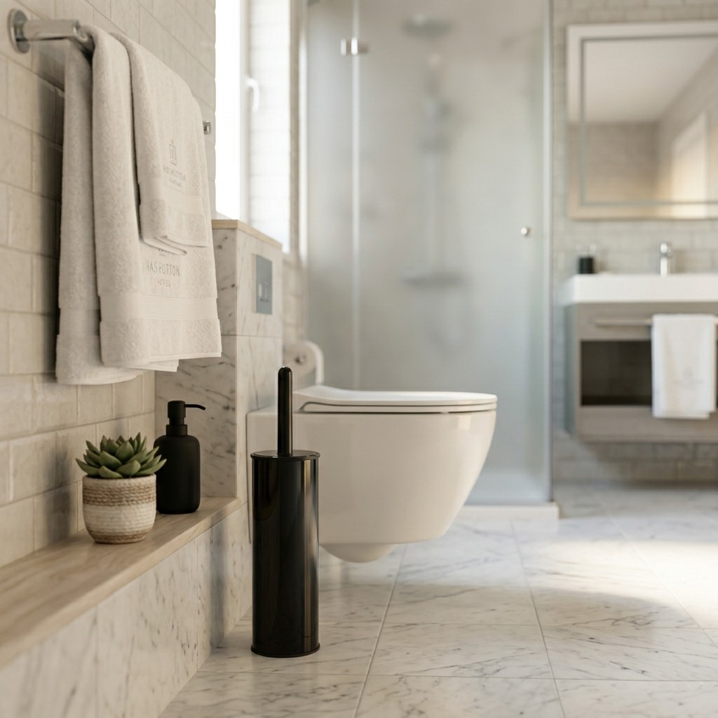 706214 Klasik Wc Fırçası Silikon (Siyah)